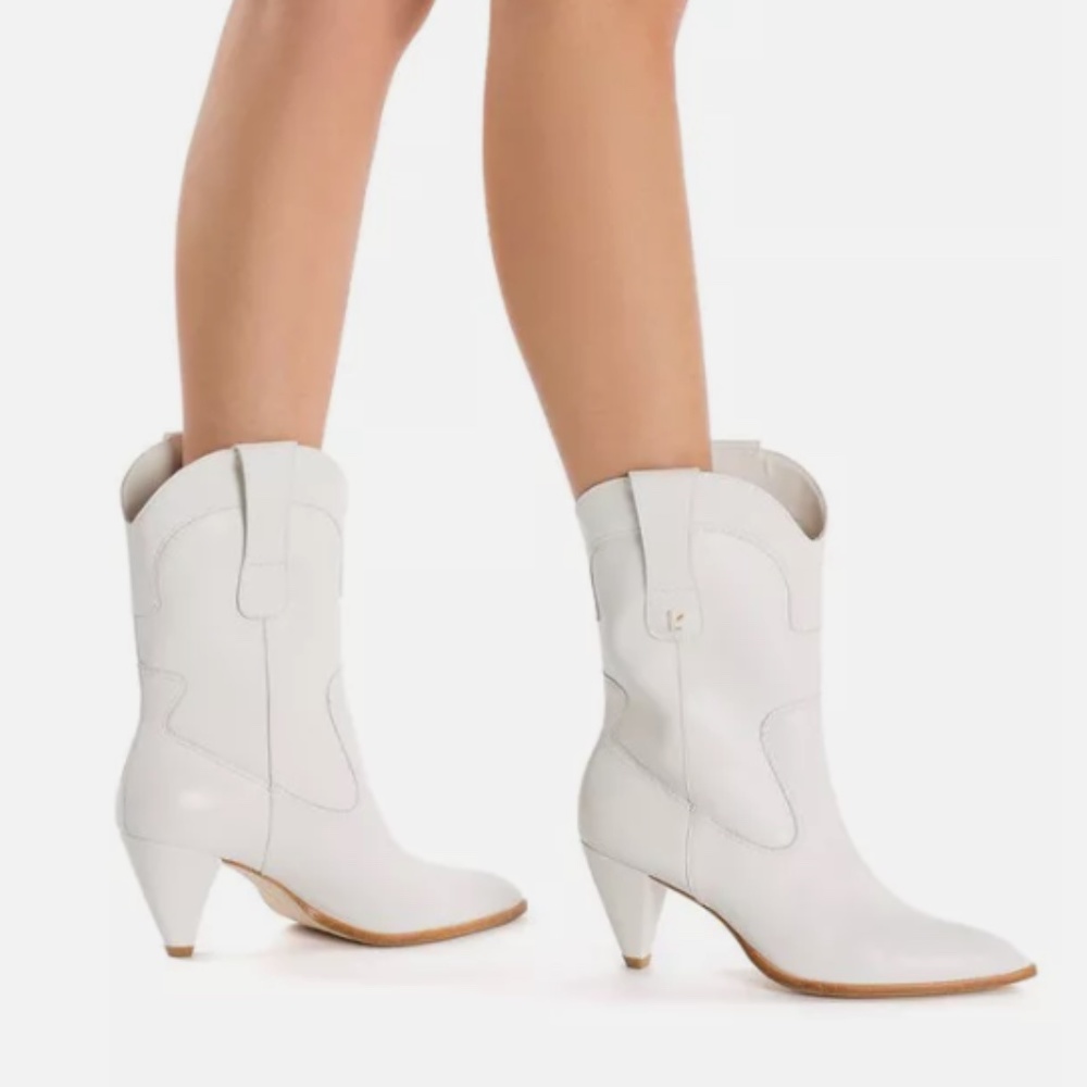 LoveShackFancy x Larroude Thelma Boot White Size 6.5